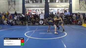 160 lbs Consolation - Landon Caldwell, Saegertown vs Nathan D'Agostino, Mason-OH