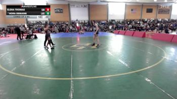 138 lbs Consi Of 8 #1 - Elena Thomas, Carver vs Nora Demaine, Lake Region