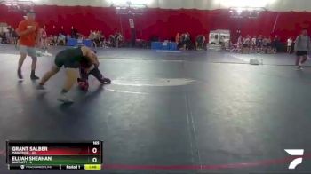 165 lbs Round 2 (4 Team) - Elijah Sheahan, Bartlett vs Grant Salber, Marathon