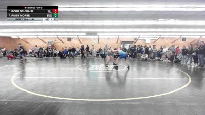 140 lbs Consi Of 8 #2 - Jacob Schwalm, Valley View vs James Morse, Webster