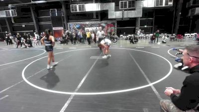 130 lbs Rr Rnd 5 - Ariyelle John, Grindhouse WC vs Briella Cross, Thorobred WC