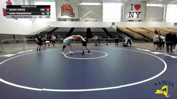 3rd Place Match - Hans Wiederkehr, Club Not Listed vs Julian Aviles, Funky Panda Wrestling Club