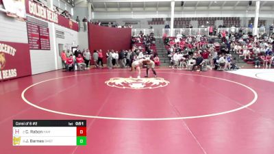 150 lbs Consi Of 8 #2 - Cobin Rabon, Hammond vs Jackson Barnes, St. Mark's School Of Texas