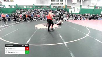 145 lbs Semifinal - Owen Hicks, Fonda-johnstown vs Cameron Catrabone, Williamsville North-east