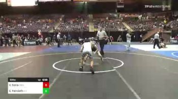 83 lbs Consi Of 8 #2 - Victor Soria, 208 Badgers vs Cole Faircloth, ATC