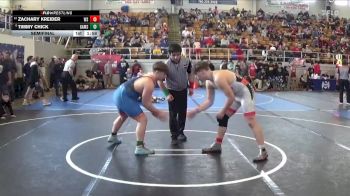 192 lbs Semifinal - Timmy Chick, Gallia Academy Middle School vs Zachary Kreider, Lima Shawnee