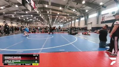 165 lbs Cons. Round 2 - Amelia Williams, Rise Wrestling vs McKinley Bayler, Righteous Wrestling Club