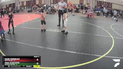 44 lbs Round 3 (4 Team) - Zane Enriquez, Ninja Killer vs Finn Kuncaitis, Belding Orange