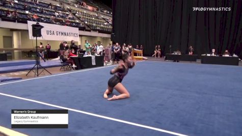 Elizabeth Kaufmann - Women's Group, Legacy Gymnastics - 2021 Women's Xcel Region 4 Championships