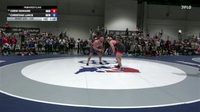 125 lbs Champ. Round 2 - Crew Howard, Nebraska Golden Eagles Wrestling Club vs Christian Lance, Nebraska RTC/ Titan Mercury Wrestling Club (TMWC)