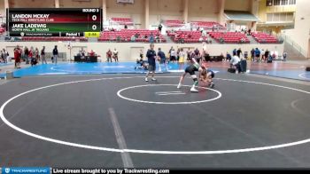 89-95 lbs Round 3 - Jake Ladewig, North Hall Jr Trojans vs Landon McKay, Tech Fall Wrestling Club