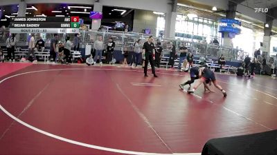 83 lbs Cons. Semi - James Johnston, APEX Wrestling Club vs Bejan Sadiev, Gracie Barra Westchase Wrestling Club