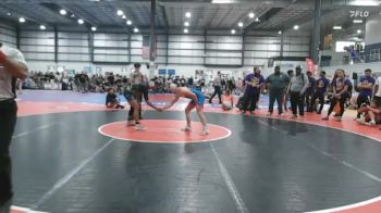 132 lbs 1 - Elgia Helmstetter, TRIANGLE WRESTLING CLUB vs Michael Finley, HEAVY HITTING HAMMERS