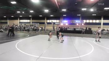 78 lbs Round Of 16 - Darius Saremi, Southwest Stallions WC vs Sage Cruz, Flow Academy HI