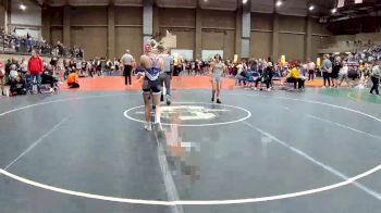 105 lbs Champ. Round 3 - Kyrstan Perez, Westmoore vs Olivia Miller, Harrah