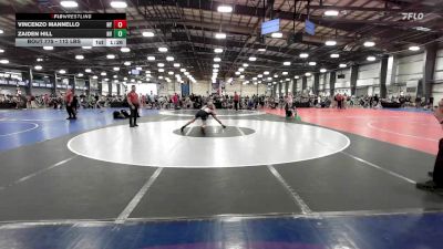 112 lbs Round Of 32 - Vincenzo Mannello, NY vs Zaiden Hill, NV