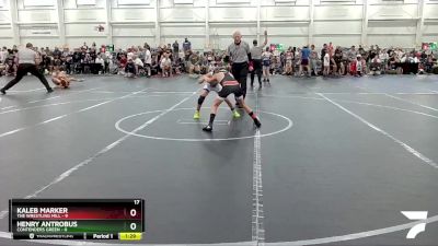 80 lbs Round 1 (4 Team) - Kaleb Marker, The Wrestling Mill vs Henry Antrobus, Contenders Green