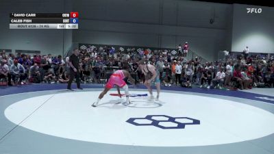 74 kg Champ. Rd Of 32 - David Carr, Cyclone RTC/ Titan Mercury Wrestling Club vs Caleb Fish, Cowboy RTC