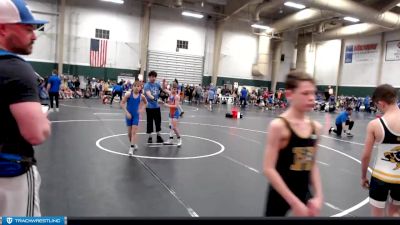 85-92 lbs Champ. Round 1 - Robert Brott, Ansley-Litchfield Spartans vs Jaxon Ebner, Kearney Matcats