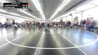 130 lbs Consi Of 16 #2 - Landon Hunsicker, Nesquehoning vs Richard Lord, Great Bend