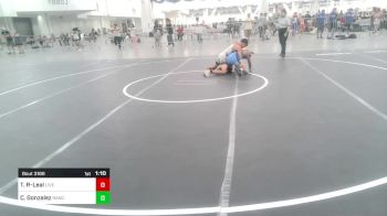 109 lbs Round Of 16 - Thiago Rojas-Leal, Live Training vs Christian Gonzalez, Rancho Bernardo WC