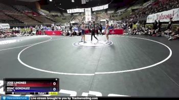 132 lbs Round 2 (16 Team) - Jose Limones, SCVWA vs Issac Gonzalez, OCWA