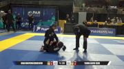 Tianna Dayne Cook vs Nina Umaporn Booncherd 2025 Pan Jiu Jitsu IBJJF Championship