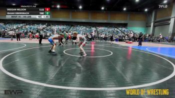145 lbs Round Of 16 - Deegan Nelson, R.A.W. vs Isaiah Ebersbach, TMWC