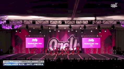 Woodlands Elite - Katy - Pistols [2026 L1 Youth - Small - B Day 1] 2026 One Up Grand Nationals