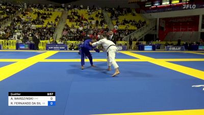 ADAM WARDZINSKI vs RAFAEL FERNANDO DA SILVA 2024 World Jiu-Jitsu IBJJF Championship