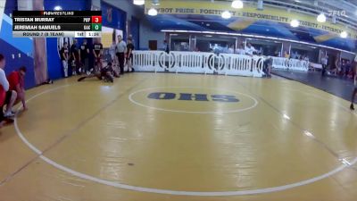 190 lbs Round 7 (8 Team) - Jeremiah Samuels, Oakleaf WC vs Tristan Murray, Pasco Wolfpack