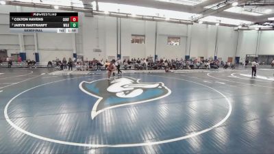 157 lbs Semifinal - Colton Havens, Cortland State vs Jaryn Hartranft, Wilkes