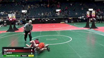 95 lbs Quarterfinal - Miles Taylor, SWR1 vs Ty Bosco, ARC3