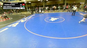 190 lbs 5th Place Match - Phoebe Heyboer, Blue Island (Eisenhower) vs Riley Depolo, Unattached