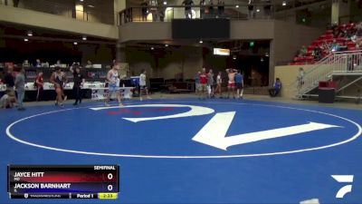 285 lbs Semifinal - Jayce Hitt, MO vs Jackson Barnhart, IL