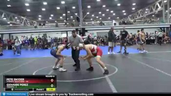 160 lbs Round 6 (8 Team) - Pete Snyder, Dynasty Death Row vs Giovanni Perez, Triumph