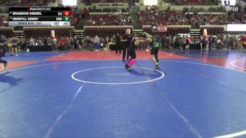 137 lbs Cons. Round 2 - Kendyll Gerry, Moorcroft Mat Masters vs Brandon Kimmel, Belgrade Little Guy