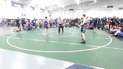 153 lbs Quarterfinal - Logan Willis, Pit Crew-HS vs Beau Bergeron, Lumberyard Wrestling-HS