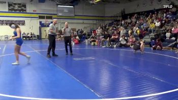 130 lbs Placement Matches (8 Team) - Adelyn McDonald, Benton Community vs Alexi Glaza, Mount Vernon