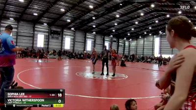 106 lbs Final - Mattie McKart, Lady Pitbulls vs Chloe Skiles, Girls With Grit Red