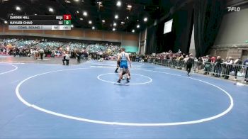 120 lbs Cons. Round 7 - Zaiden Hill, Mcqueen vs Kayleb Chao, Elk Grove