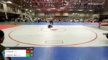 56 lbs Rr Rnd 2 - Jaisen Sharma, Warhawks Wrestling Inc. vs Tanner McCray -Bey, Rampage