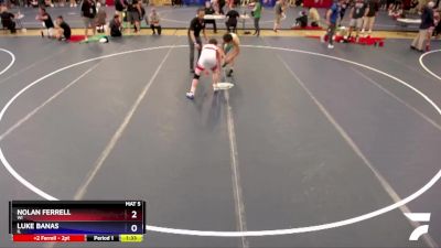 149 lbs Cons. Semi - Nolan Ferrell, WI vs Luke Banas, IL