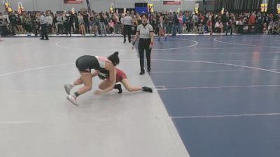 130 lbs Champ. Rd Of 16 - Iliana Villagrana, Lone Star Mat Club vs Sophia Rimbert, Top Rank/HAC
