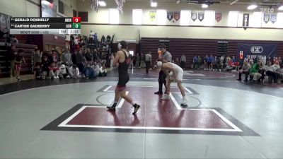 132 lbs Quarterfinal - Carter Gadberry, Lisbon vs Gerald Donnelly, Tinley Park (Andrew)