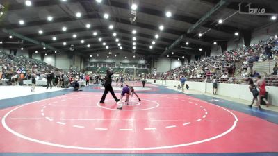 105 lbs Round Of 16 - Brandon Settelmyer, Bluff Wrestling Club vs Karson Underwood, The Storm Wrestling Center