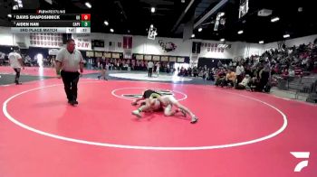 106 lbs 3rd Place Match - Davis Shaposhnick, Great Oak vs Aiden Han, Capistrano Valley
