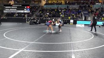 160 lbs Champ. Round 1 - Kendra Heroch, Emmanuel University vs Tiera Jimerson, North Central College