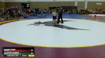 65 lbs Semis (4 Team) - Oliver Turek, Waconia vs Maximus Mauritz, Dassel-Cokato-Litchfield