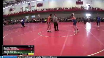 145 lbs Champ. Round 1 - Jacob Herman, Franklin Central Wrestling Clu vs Elijah Pimental, Carmel USA Wrestling Club